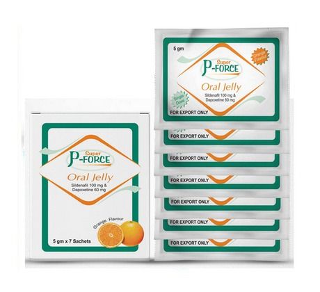 液體果凍威而鋼雙效版 綠P雙效果凍 Super P-Force Oral Jelly 160 mg/7包 澳門正品 - Image 2